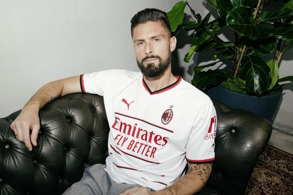 AC Milan Trøje 2022-23 R. Leao 17 Udebanetrøje